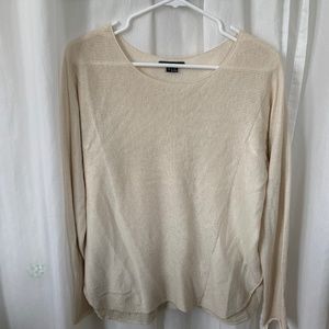 Vince Cream colored Sweater Size Small